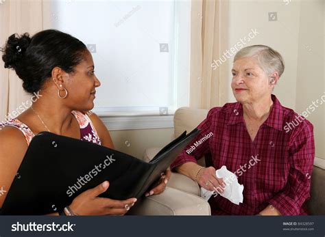 Person Going Through Their Counseling Session Stock Photo 84328597