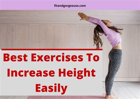 10 Best Exercises To Increase Height Easily We All Want To Be Taller
