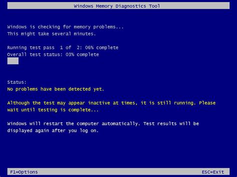 Testing For Memoryram Issues With The Windows Memory Diagnostics Tool
