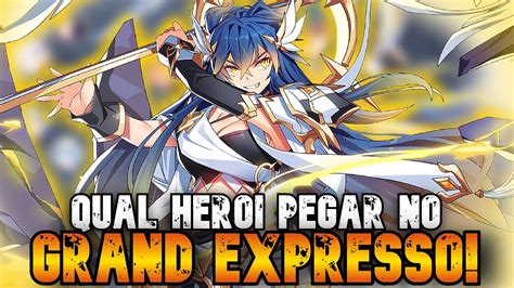 Grand Chase Qual Personagem Escolher No Evento De Grand Expresso