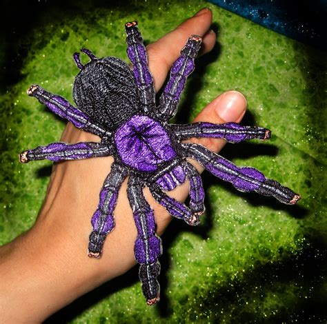 Avicularia Purpurea Tarantula Purple By Spiderstitchesparlor