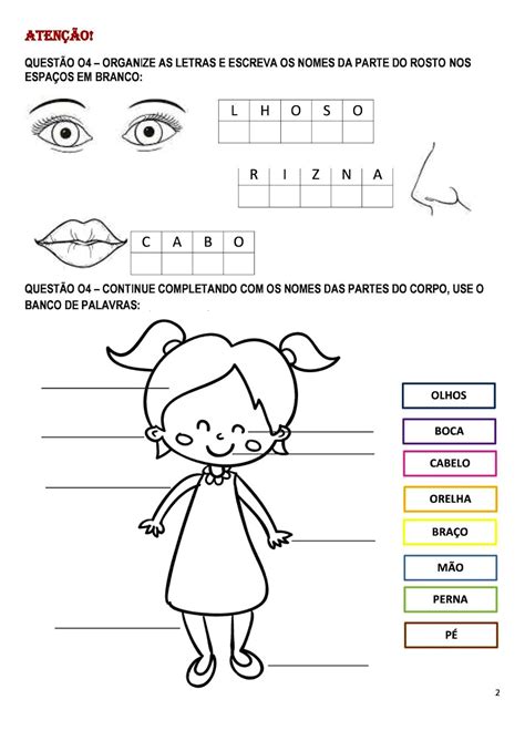 Atividade Ciencia 1 Ano