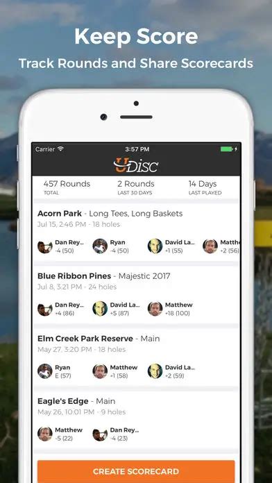 Udisc Disc Golf Iphone App Store Apps