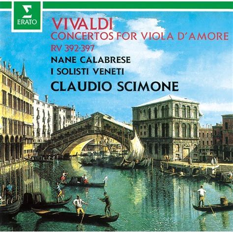 vivaldi：concertos for viola d amore ヴィヴァルディ：ヴィオラ・ダモーレ協奏曲集 warner music japan