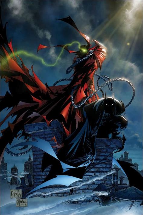 Spawn And Batman Issue 1 By Kennethfouche On Deviantart Image Comics