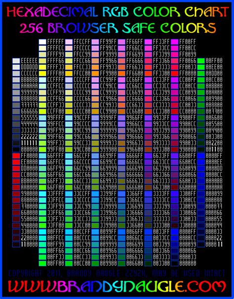 Hex Color Code With Image Hexadecimal Color Hex Color Codes Hex Colors Kulturaupice