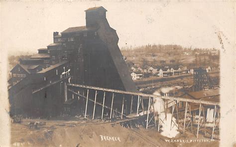 Pennsylvania Coal Breaker Overview Harris Real Photo Pc C 1903 06