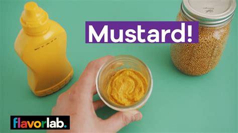 How To Make Mustard From Mustard Seed To Condiment Youtube