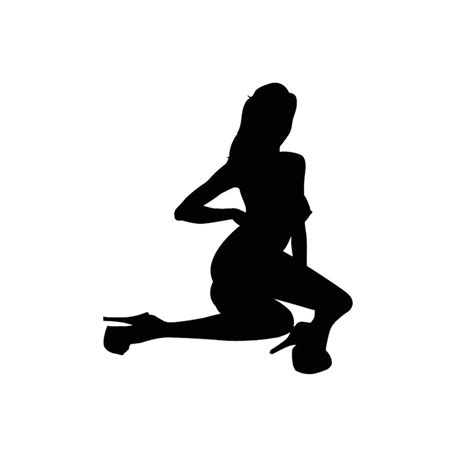 Lly 0978 Striptease Naked Hot Sexy Girl Stripper The Body Of Fashion Decals Pvc Car Motorcycle
