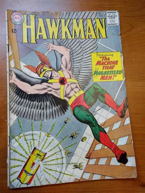 Hawkman 4 1964 Dc Comics Zatanna First Appearance 1874385144