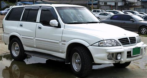 Ssangyong Musso Td Specs 2000 2001 Performance Dimensions
