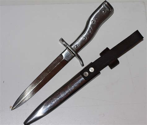 Wwi German Trench Fighting Knife Bayonet Demag Crank Handle
