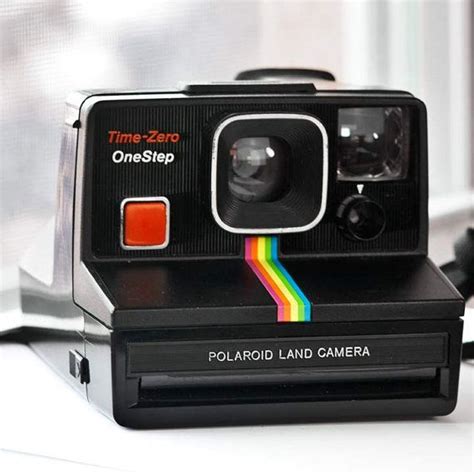 Polaroid Land Sx70 One Step Camera Time Zero By Vintagecameraclub