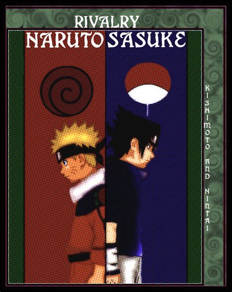 Naruto And Sasuke Rivalry By Nintai Oni On Deviantart