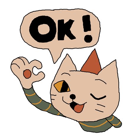 Cat Ok Sticker By Colin For Ios And Android Giphy