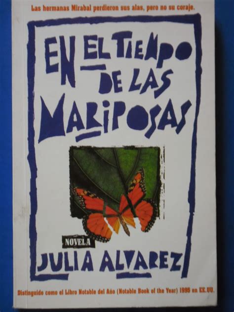 La Pluma Libros El Tiempo De Las Mariposas 1ra Ed Julia Alvarez