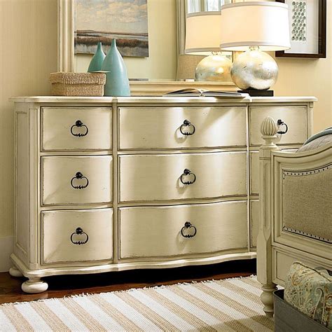 Anchor the room with a leather or velvet upholstered headboard instead. River House Low Post Bedroom Set (River Boat) Paula Deen ...