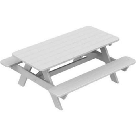 Polywood® Park Picnic Table And Bench Set Pw Pt172 Cozydays