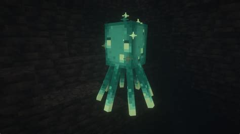 Minecraft Glow Squid Texture