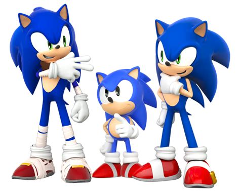 Sonic Generations Modern Sonic And Classic Sonic