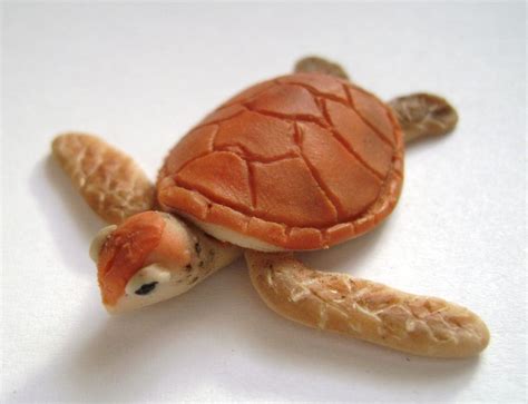 handmade polymer clay great turtle for more visit tessaworkshop
