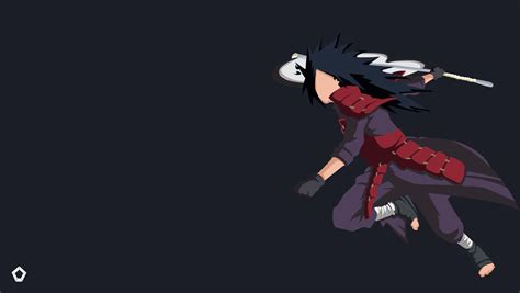 Uchiha Madaranaruto Minimalist Wallpaper 4k By