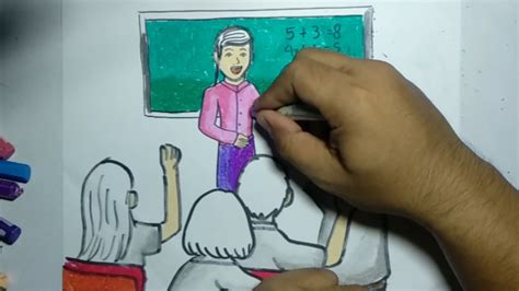 Menjadi seorang guru sangatlah di tuntut kesabaran dalam mengajar, apalagi kalau anda mengajari anak sd, dibutuhkan tingkat kesabaran yang ekstra, dimana kita ketahui sekolah dasar adalah mulainya secara umum untuk anak. Gambaran Guru Sedang Mengajar - Kecil
