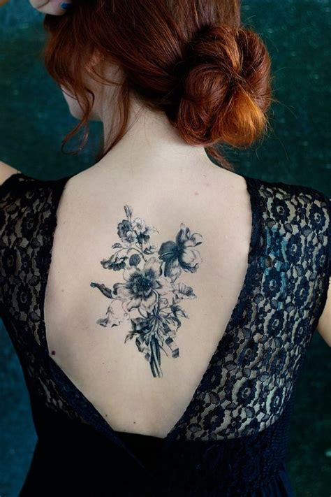 Black and white peony flower tattoos design. Wildflower Tattoos Designs, Ideas and Meaning | Tattoos ...