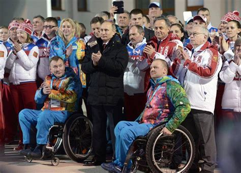 In Pictures Paralympic Winter Games Kick Off In Sochi The Globe And Mail