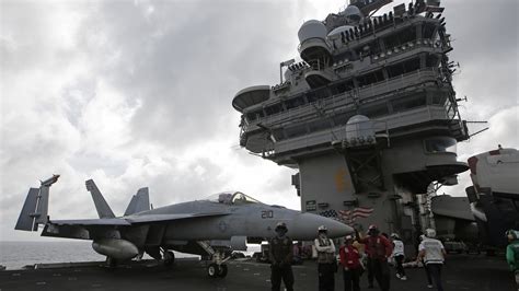 Us Navy Deploys Three Aircraft Carriers To Pacific Against China