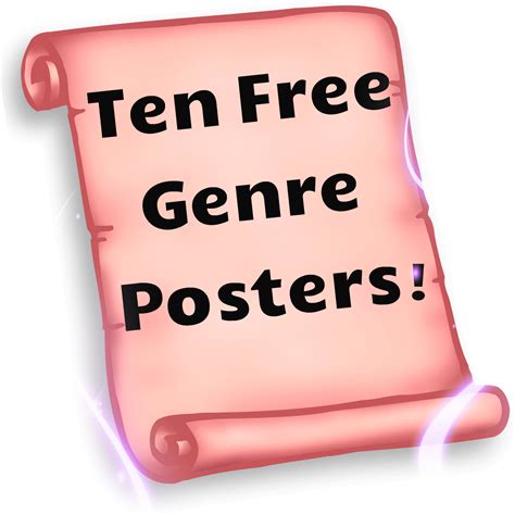 Free Genre Posters Literary Genre Posters
