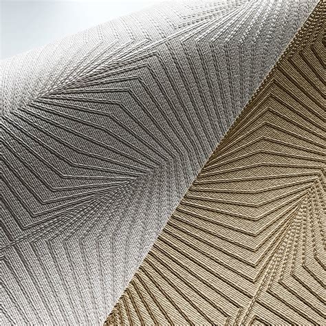 Muriva Geometric Pattern Wallpaper Glitter Motif Textured Vinyl 801302