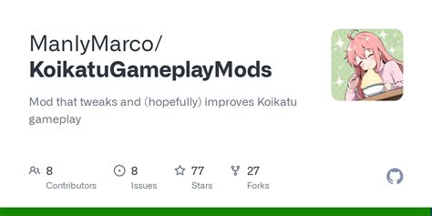 Releases Manlymarco Koikatugameplaymods Github