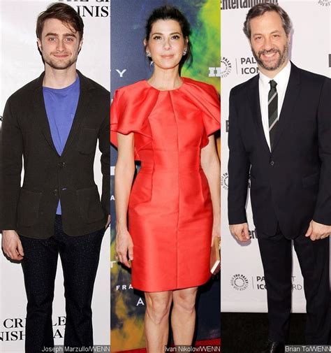 Daniel Radcliffe Marisa Tomei Join Cast Of Judd Apatows Trainwreck