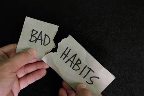 10 Bad Habits You Need To Break With A Twist
