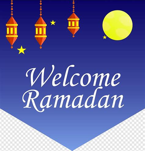Gambar Selamat Datang Di Ramadan Rancangan Suci Muslim Png Download