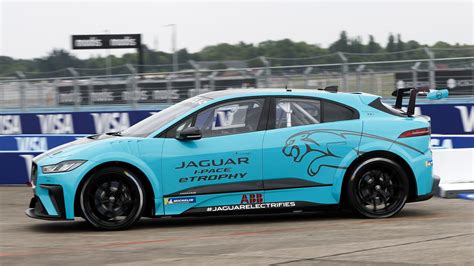 Jaguar I Pace Race Car Makes Driving Not Racing Debut At 2018 Formula