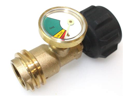 The majority of our tank gauges are rochester gauges that display to the number 80. the tank will normally be filled to approximately 80% to allow for heat expansion. Propane Tank Gauge Gas Grill BBQ RV Pressure Adapter Meter ...