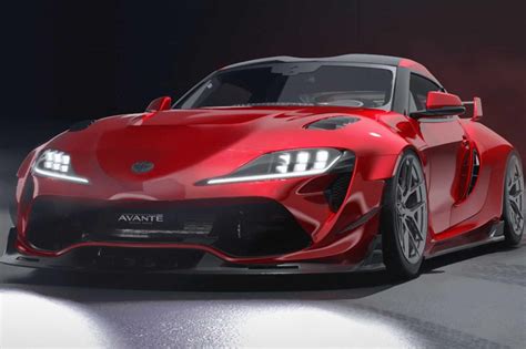 Avante Design Reveals Sleek New Body Kit For The 2022 Toyota Supra