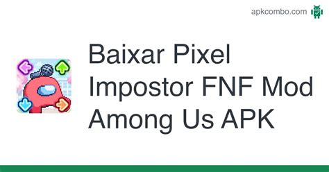 Pixel Impostor Fnf Mod Among Us Apk Android Game Baixar Grátis