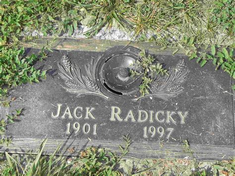 Jack James Radicky (1901-1997) - Find a Grave Memorial