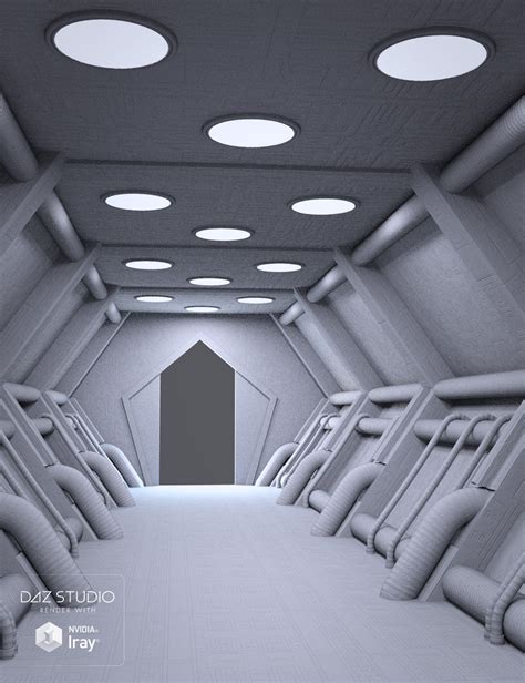 Alien Corridor Daz 3d