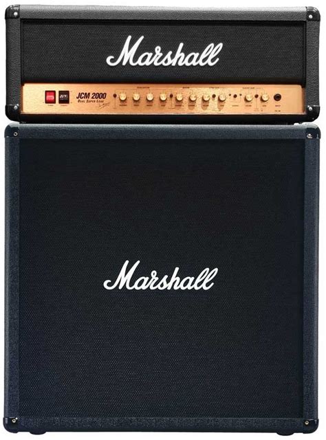 Marshall Jcm2000 Guitar Amplifier Half Stack With Dsl100mlb Head And