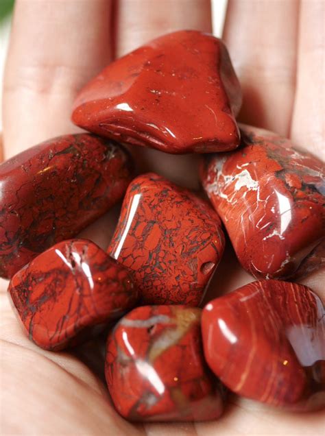Red Jasper Tumbled Stone Mineralism