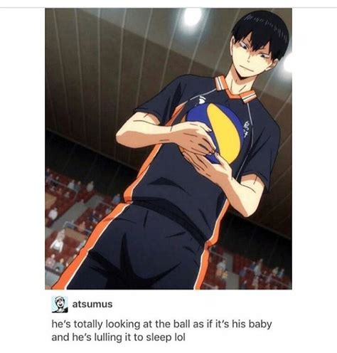 Just Shows Us How Good Tobio Chan Holding His Future Baby~ ️ Daisuga