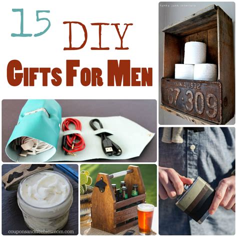 Gifts for all occasions, christmas, anniversaries, birthdays and much more. 15 DIY Gifts for Men | The Craftiest Couple
