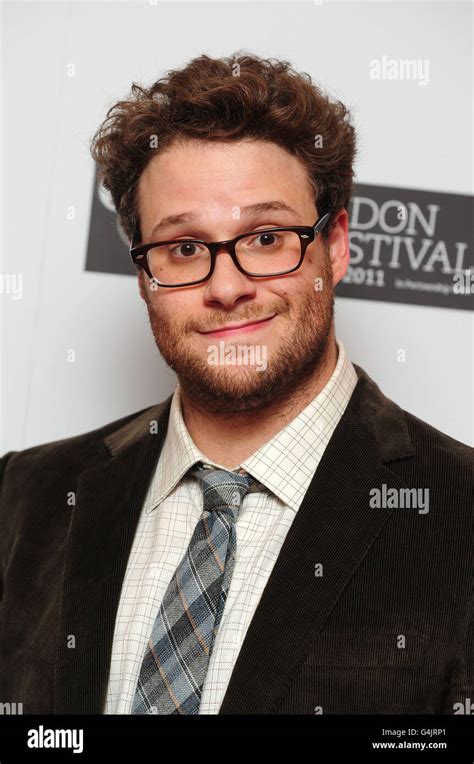 Seth Rogen At The Premiere For The New Film At The Vue Cinema In
