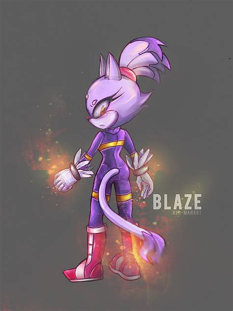 Sonic Riders Blaze The Cat By Yamimana On Deviantart