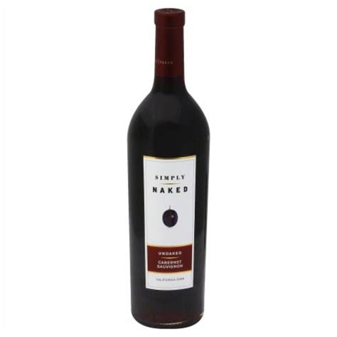 Simply Naked Unoaked Cabernet Sauvignon Red Wine ML QFC