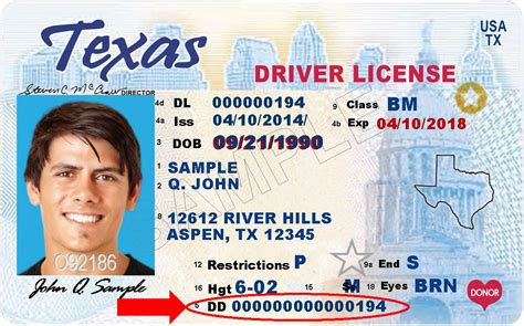 Texas Drivers License Id Number Selectiondamer